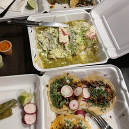 Enchiladas Verde