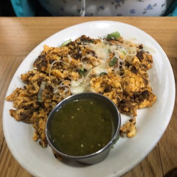The Peach Cafe - Chorizo and egg-ie's - New American Near Me - Monrovia, California The Peach Cafe - Chorizo and egg-ie's - New American Near Me - Monrovia, California