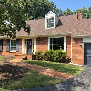 Harris Painting - After painting the trim, shutters, doors, and siding - Painters Near Me - Lynchburg, Virginia