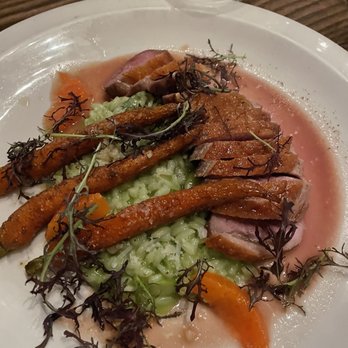 Nopa - Duck breast with asparagus risotto - New American Near Me - San Francisco, California