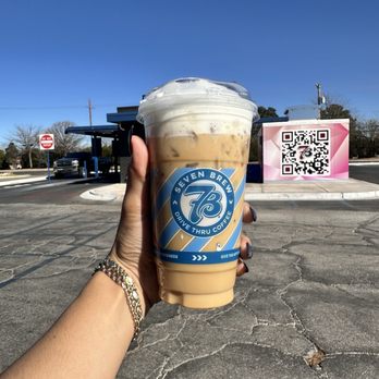 7 Brew Coffee - Banana cold foam something - Coffee & Tea Near Me - Hobbs, New Mexico 7 Brew Coffee - Banana cold foam something - Coffee & Tea Near Me - Hobbs, New Mexico