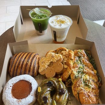 Kora - Pain auro chocolat Leche flan fried brioche Sweet pea & almond twist Mango macadamia sable Pistachio & cherry cruller Garlic chive & cheese - Filipino Near Me - Sunnyside, New York Kora - Pain auro chocolat Leche flan fried brioche Sweet pea & almond twist Mango macadamia sable Pistachio & cherry cruller Garlic chive & cheese - Filipino Near Me - Sunnyside, New York