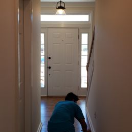 New hardwood floors in entry & hallway.