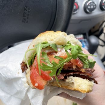 Irregardless - BLT biscuit with extra crispy bacon - Breakfast & Brunch Near Me - Providence, Rhode Island