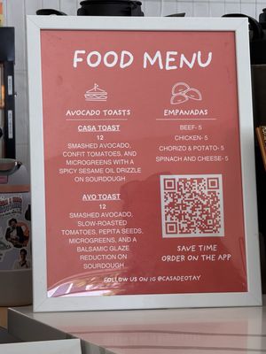 Menu photo 1 Casa De Otay Chula Vista, CA