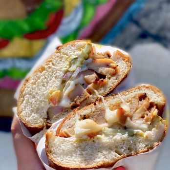 Red Sea Market - BBQ Chicken Skewer Sandwich on Sourdough | $6.49 + $1 cheese - Grocery Near Me - San Francisco, California