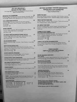 Menu photo 3 Not Just Coffee Paddington, NSW Menu photo 3 Not Just Coffee Paddington, NSW