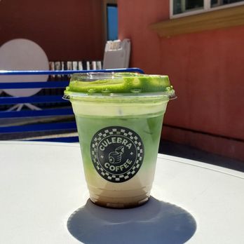 Culebra Coffee - Cafe De Olla Matcha ($8) + Vanilla Cold Foam ($1) - Coffee & Tea Near Me - Lodi, California Culebra Coffee - Cafe De Olla Matcha ($8) + Vanilla Cold Foam ($1) - Coffee & Tea Near Me - Lodi, California