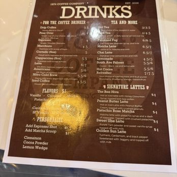 1874 Coffee - Coffee & Tea Near Me - Fanwood, New Jersey