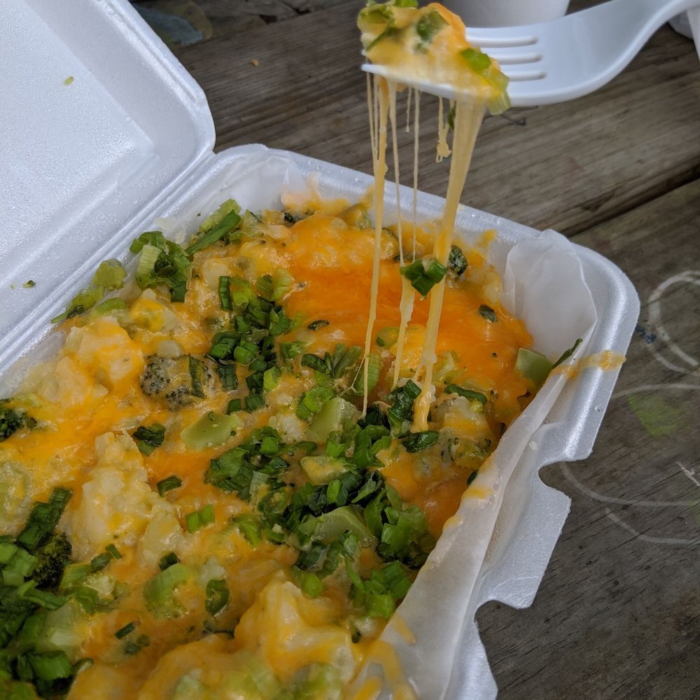 Super Taters - Veggie/broccoli and cheese potato - New American Near Me - Scott, Louisiana Super Taters - Veggie/broccoli and cheese potato - New American Near Me - Scott, Louisiana