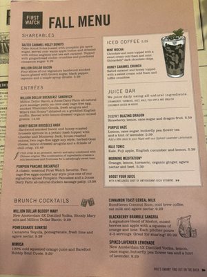 Menu photo 8 First Watch Oro Valley, AZ Menu photo 8 First Watch Oro Valley, AZ