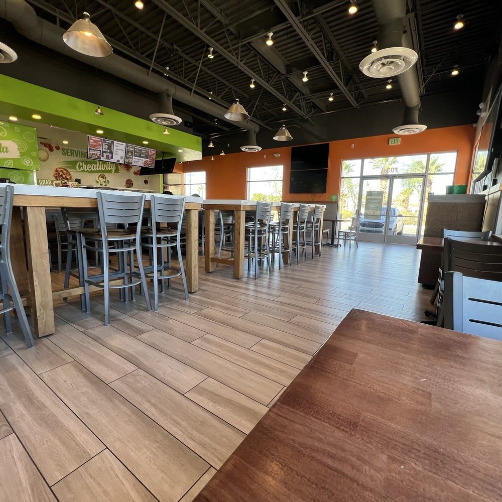 Pieology La Quinta - Dining area - Fast Food Near Me - La Quinta, California