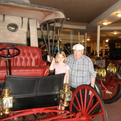 Frank the Trainman - My 7-y/o niece with Frank the Trainman! She LOVED this museum.