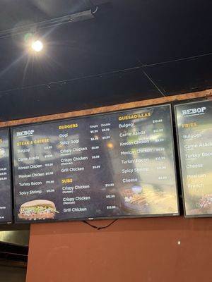 Menu photo 1 Bebop Korean-Mexican Grill Ashburn, VA
