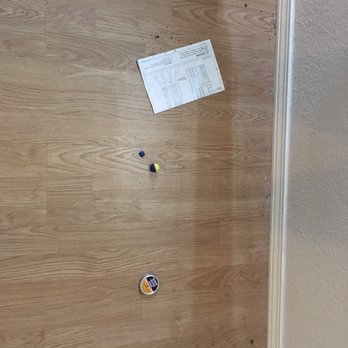 Sandia Green Clean - Debris left after they came to clean - Home Cleaning Near Me - Albuquerque, New Mexico