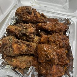 Soul Lit Kitchen - Lemon butter garlic and 3 pepper fire wings