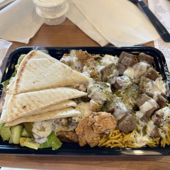 Wise Street Eats - Rice Bowl with Lamb and Chicken. - Fast Food Near Me - Spring, Texas