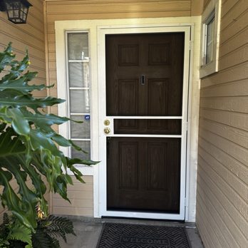 MVP Finish Carpentry - Security screen door installed - General Contractors Near Me - North Highlands, California MVP Finish Carpentry - Security screen door installed - General Contractors Near Me - North Highlands, California