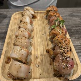 I love my ass (left) , cowboy roll (right) I love my ass (left) , cowboy roll (right)
