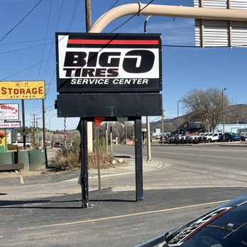 Big O Tires - Big O Tires Road Sign - Tires Near Me - Ruidoso Downs, New Mexico Big O Tires - Big O Tires Road Sign - Tires Near Me - Ruidoso Downs, New Mexico