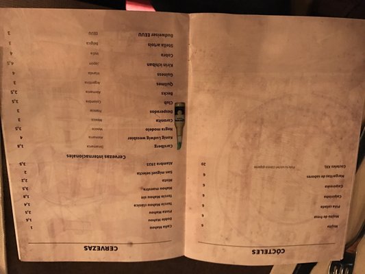Menu photo 6 Pichichi Valencia, V