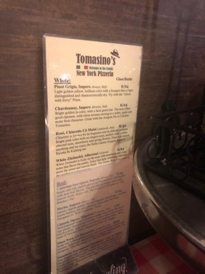 Menu photo 5 Tomasino's Pizza Lake Mary, FL Menu photo 5 Tomasino's Pizza Lake Mary, FL