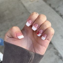 Bedazzled and ridiculously cute nails.