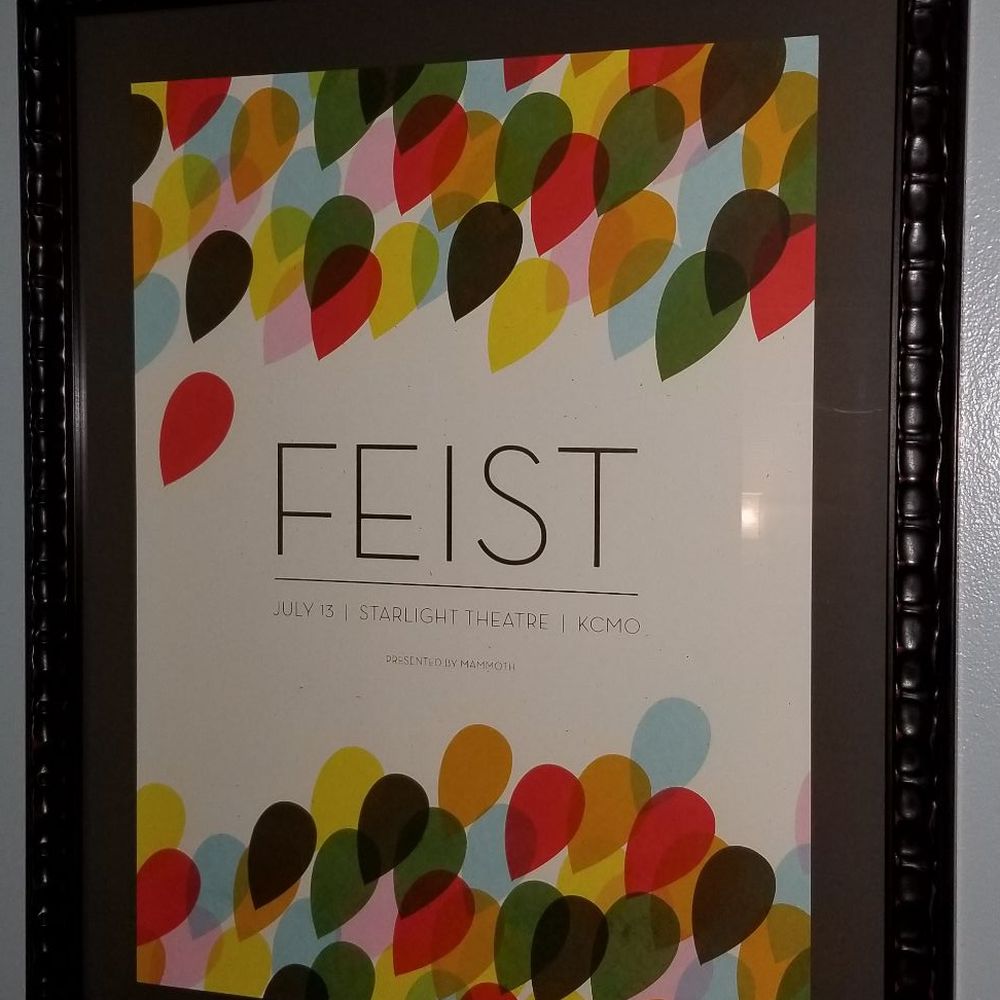 Luke's Frame Shop - Feist poster - Framing Near Me - Portland, Oregon Luke's Frame Shop - Feist poster - Framing Near Me - Portland, Oregon