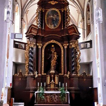 Karmeliterkirche - Altar (08/2021) - Landmarks & Historical Buildings Near Me - Beilstein, RP
