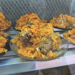 Mofara's Halal Foodhaus - Chicken papar - chicken cooked with coconut flakes and curry