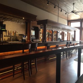 17 West - Beautiful wood bar - New American Near Me - New Bremen, Ohio