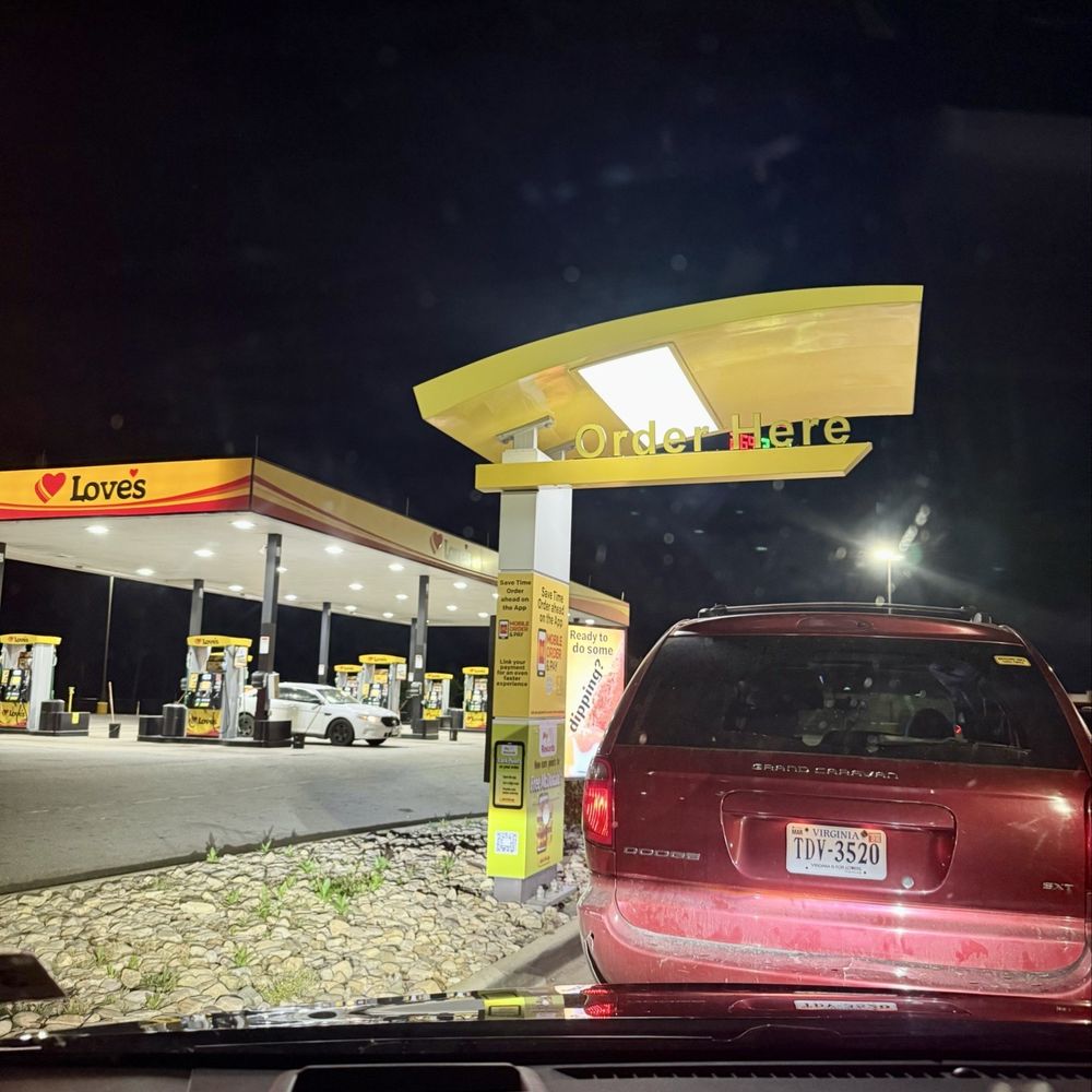 McDonald's - Drive through! This McDonald's is part of a Love's Travel Plaza - Fast Food Near Me - South Hill, Virginia