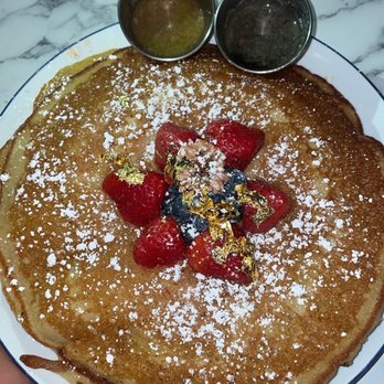 Breakfast At Barneys - 24k gold pancakes. - Breakfast & Brunch Near Me - Atlanta, Georgia