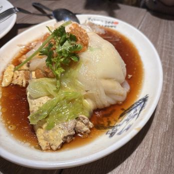 SoHoMei - P8. Beef Shantou Steamed Rice Roll w/- Pork & Preserved Egg Porridge 牛肉特式汕頭腸粉 配 皮蛋瘦肉粥 - Chinese Near Me - San Francisco, California SoHoMei - P8. Beef Shantou Steamed Rice Roll w/- Pork & Preserved Egg Porridge 牛肉特式汕頭腸粉 配 皮蛋瘦肉粥 - Chinese Near Me - San Francisco, California