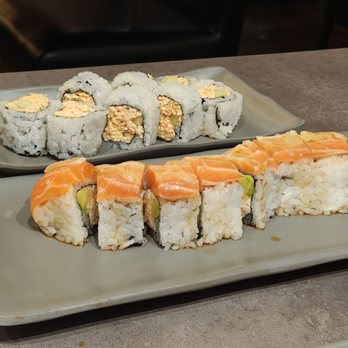 Sumo Henderson - Lemon salmon and spicy crab rolls - Japanese Near Me - Henderson, Nevada