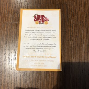 The Joy Bus Diner - Breakfast & Brunch Near Me - Phoenix, Arizona The Joy Bus Diner - Breakfast & Brunch Near Me - Phoenix, Arizona
