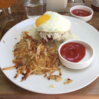 The Table - Fried chicken with hash browns - New American Near Me - San Jose, California The Table - Fried chicken with hash browns - New American Near Me - San Jose, California