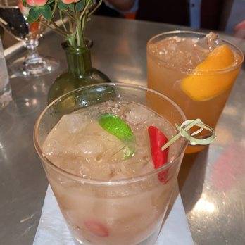 The Crosby Bar - Tequila drink was way better than the spicy margarita they offer - Bars Near Me - New York, New York