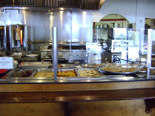 Photo of Abdallah's Bakery - Houston, TX, US. Buffet Counter