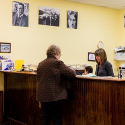 Optical Expressions - Front Desk in operation.