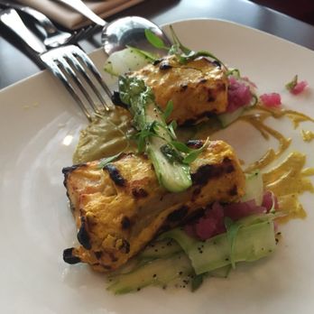 Junoon - Salmon tikka - Indian Near Me - New York, New York