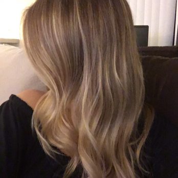 EmeraldSydney - Blonde balayage refresh - Hair Salons Near Me - Carlsbad, California