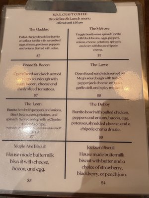 Menu photo 3 Soul Craft Coffee Cookeville, TN Menu photo 3 Soul Craft Coffee Cookeville, TN