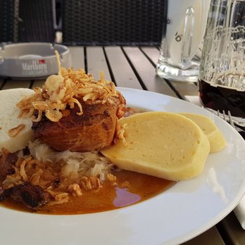 Restaurace Zlatá loď - Roast pork - Czech Near Me - Brno, JM