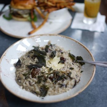 The Ice Plant - Locally Harvest Mushroom Risotto - Cocktail Bars Near Me - St. Augustine, Florida