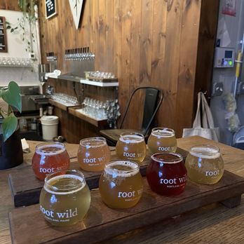 Root Wild - Flights of kombucha - Breweries Near Me - Portland, Maine Root Wild - Flights of kombucha - Breweries Near Me - Portland, Maine