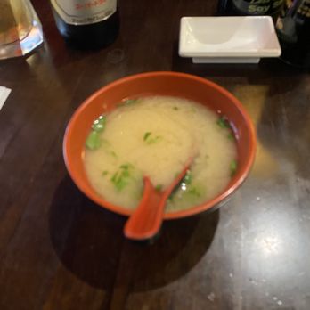Mr. Sushi - Miso soup! - Sushi Bars Near Me - Valencia, California