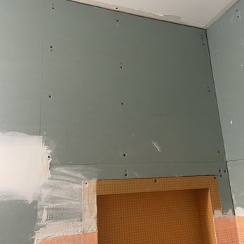 Mattice Home Rebuild - Before tile - Drywall Installation & Repair Near Me Mattice Home Rebuild - Before tile - Drywall Installation & Repair Near Me