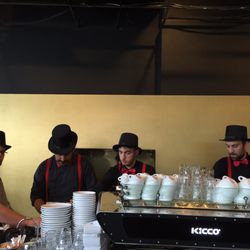 Natty Fridays at Kiccos. Live the barista boys!