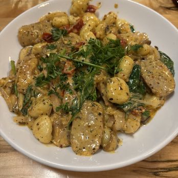 The Table At 108 - Gnocchi with Italian Sausage - Italian Near Me - Goshen, Indiana